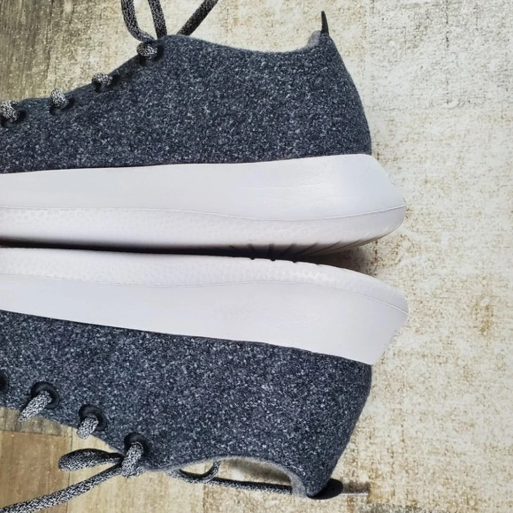 Allbirds Wool Runner Mens Shoes Sz 10 M Natural Gray Merino Wool Lace Up Sneaker